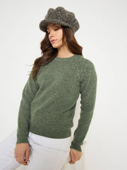 Madame Ladies Western Woolen Top M5W17157 29 Olive