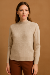 Lyte Club Ladies Western Top F/S O9748-2623 Fawn