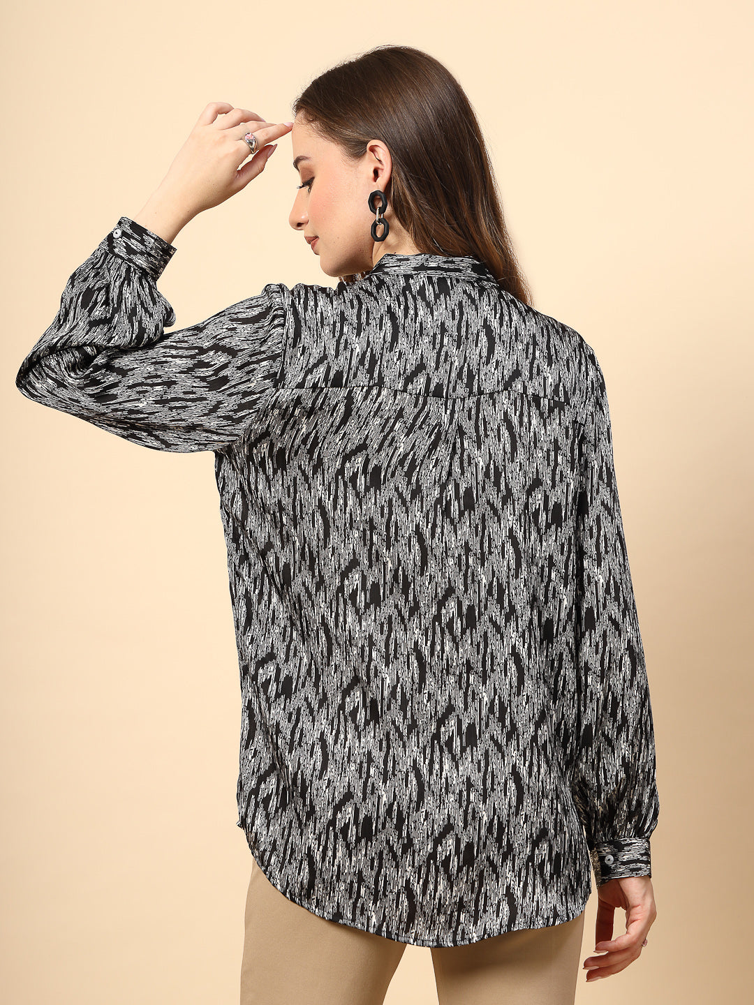 Gipsy Ladies Western Top F/S 9Bls246223 Blk Mc Black