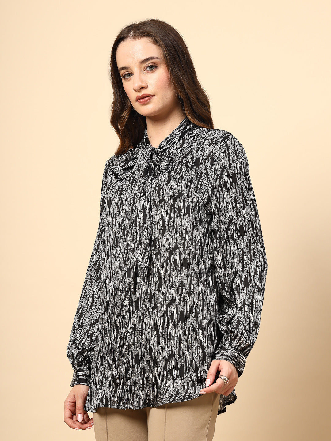 Gipsy Ladies Western Top F/S 9Bls246223 Blk Mc Black