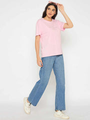 Madame Ladies Western Top H/S M5S11455 031 Pink