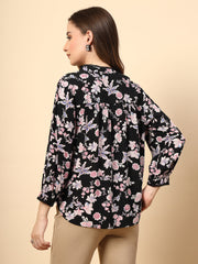 Gipsy Ladies Western Tunic 9Tnc246413 Blk Ub Black