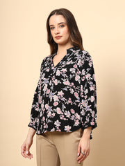 Gipsy Ladies Western Tunic 9Tnc246413 Blk Ub Black