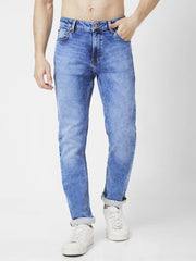 Spykar Mens Jeans Mdrc2Bc009 Light Blue
