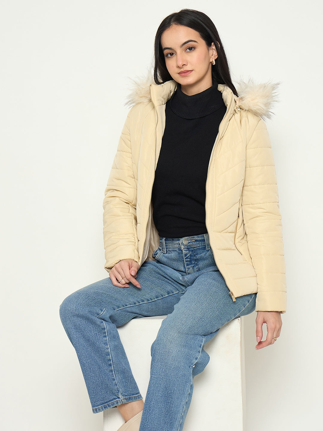 Madame Ladies Western Jacket M5W19038 001 Beige