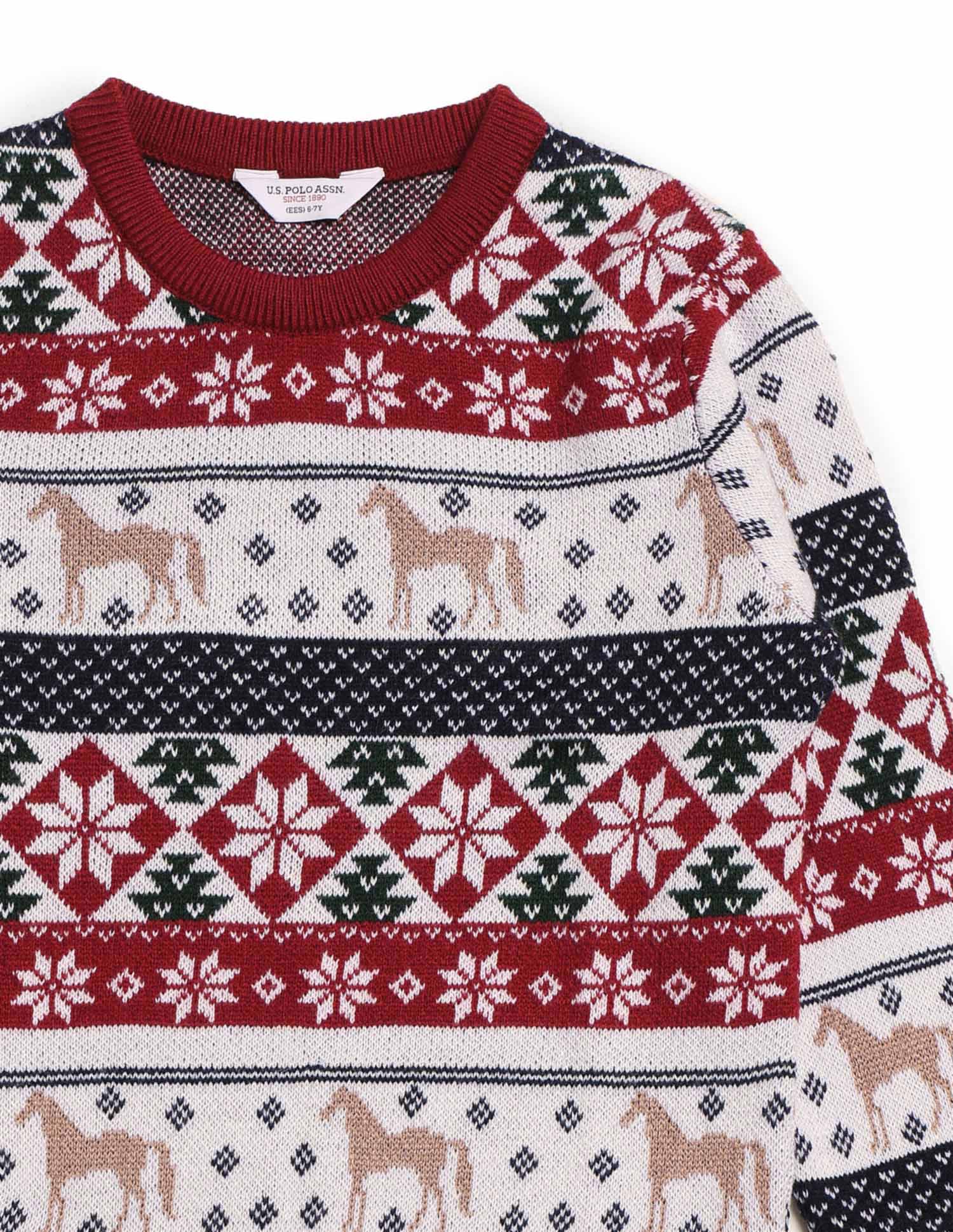 U.S.POLO KIDS BOYS PULLOVER UKSWE0165