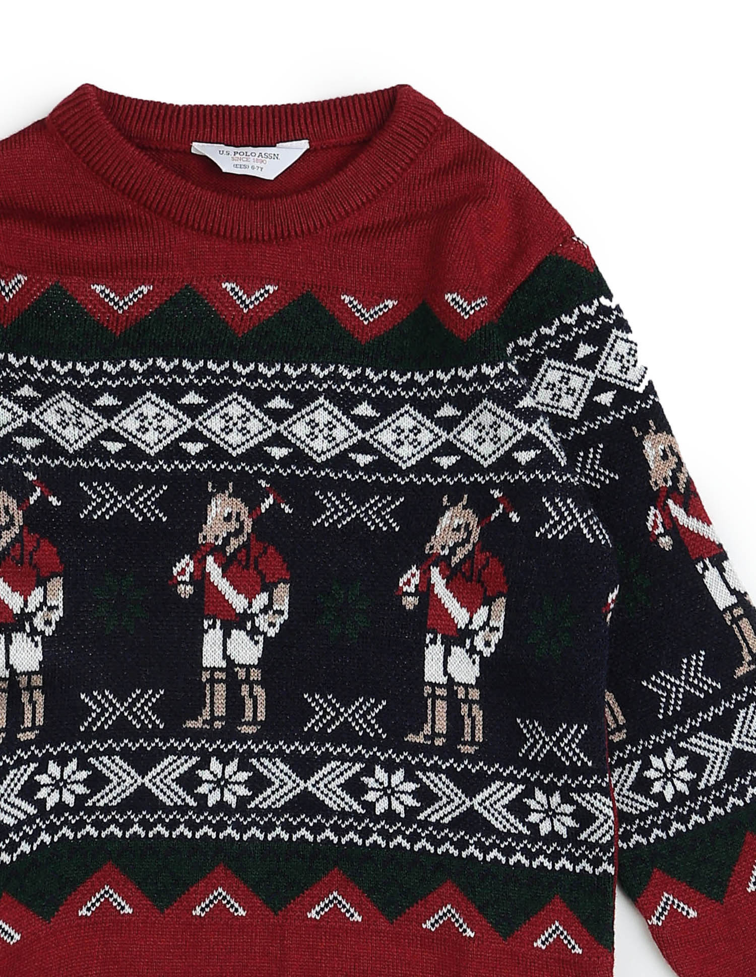 U.S.POLO KIDS BOYS PULLOVER UKSWE0167