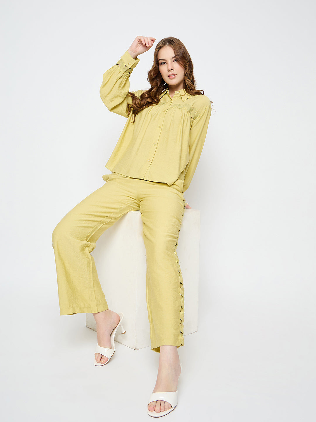 Madame Ladies Western Fashion Set M5S34042 388 Apple Green
