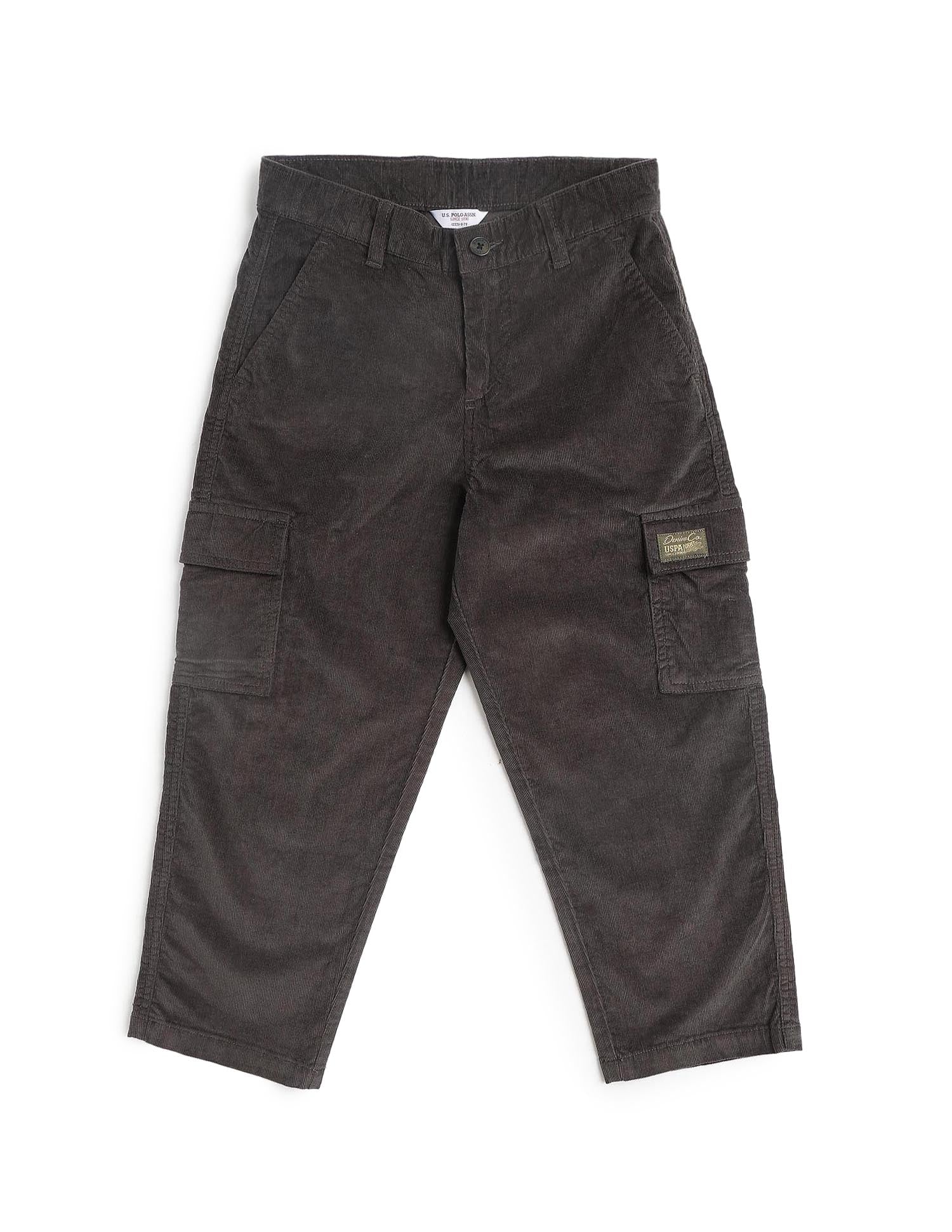 U.S.POLO KIDS BOYS CARGO UKTRO0239 OLIVE