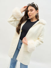 Madame Ladies Western W Shrug M5W17620 1 Off White