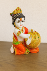 Adorable Laddu Gopal (Baby Krishna) Idol For Home Pooja