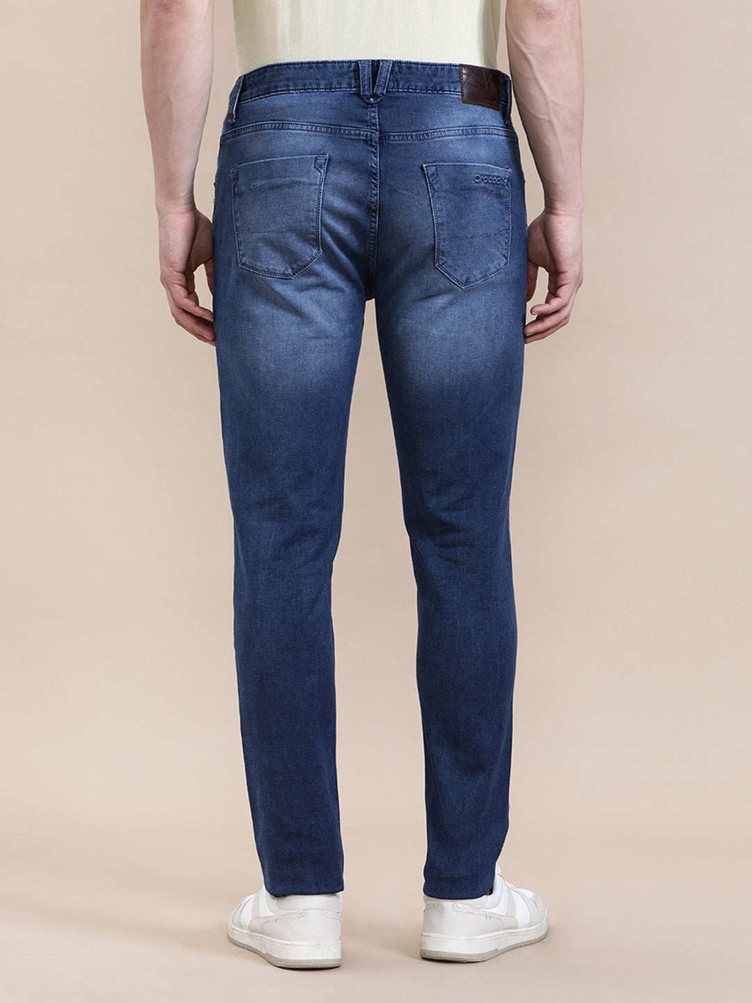 Crocodile Mens Jeans Crdn125-402Mt Blue