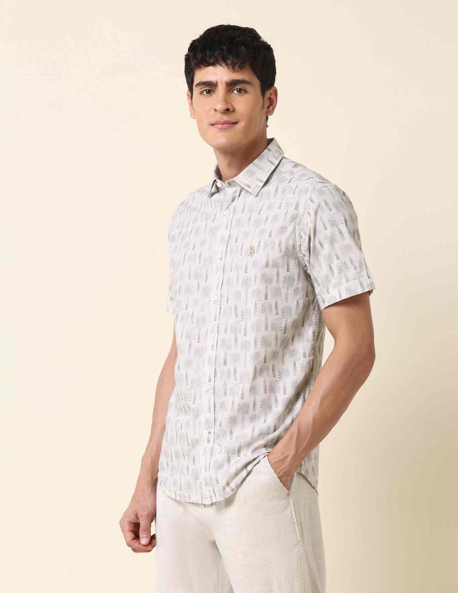 U.S.Polo Mens Casual Shirt