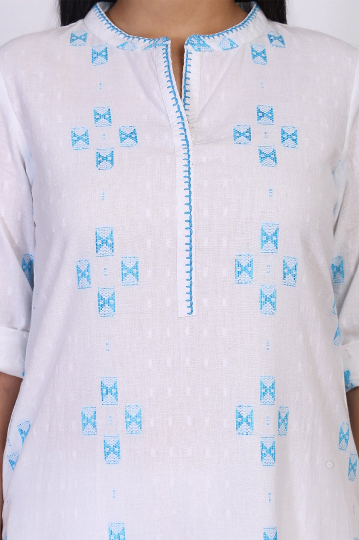 Aurelia ladies western kurti in vibrant fabric, showcasing a stylish and comfortable design perfect for casual wear.