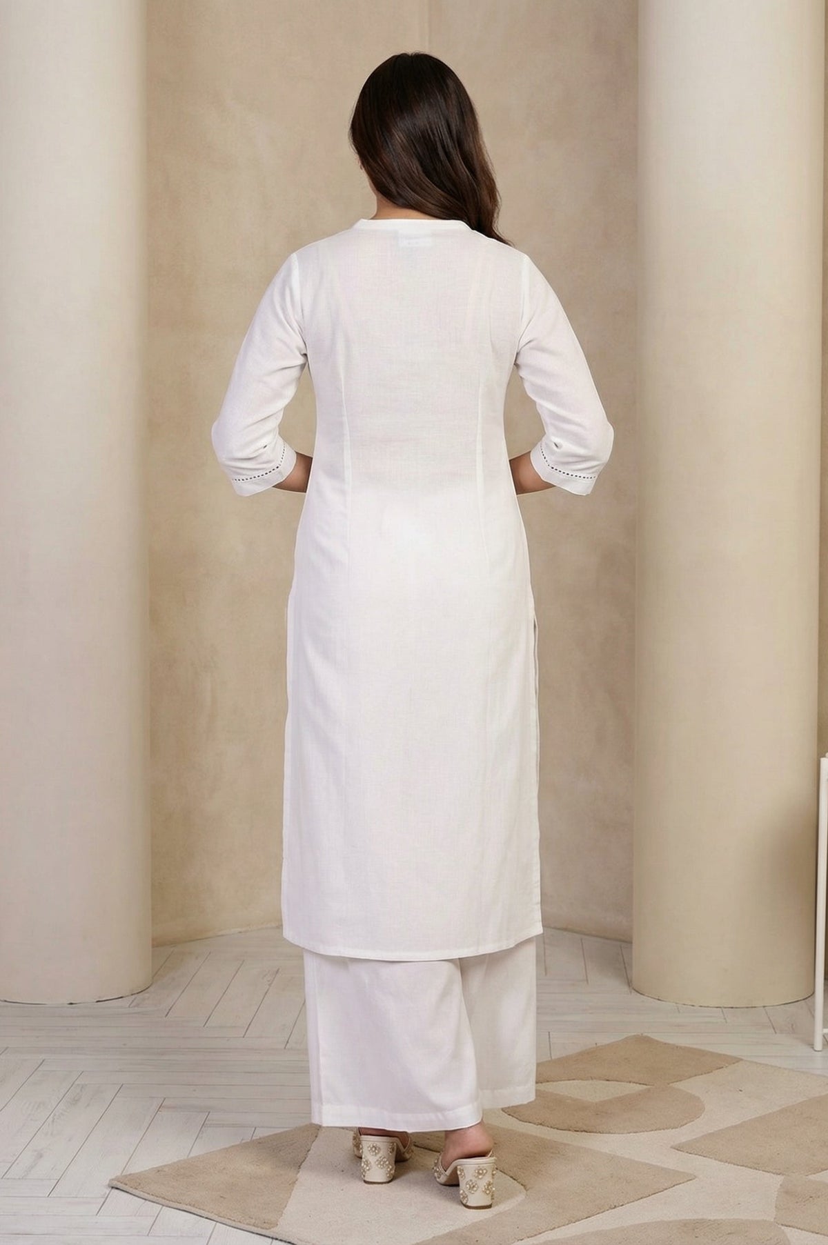 Aurelia ladies western kurti in vibrant fabric, featuring traditional design and stylish fit, displayed on a hanger.