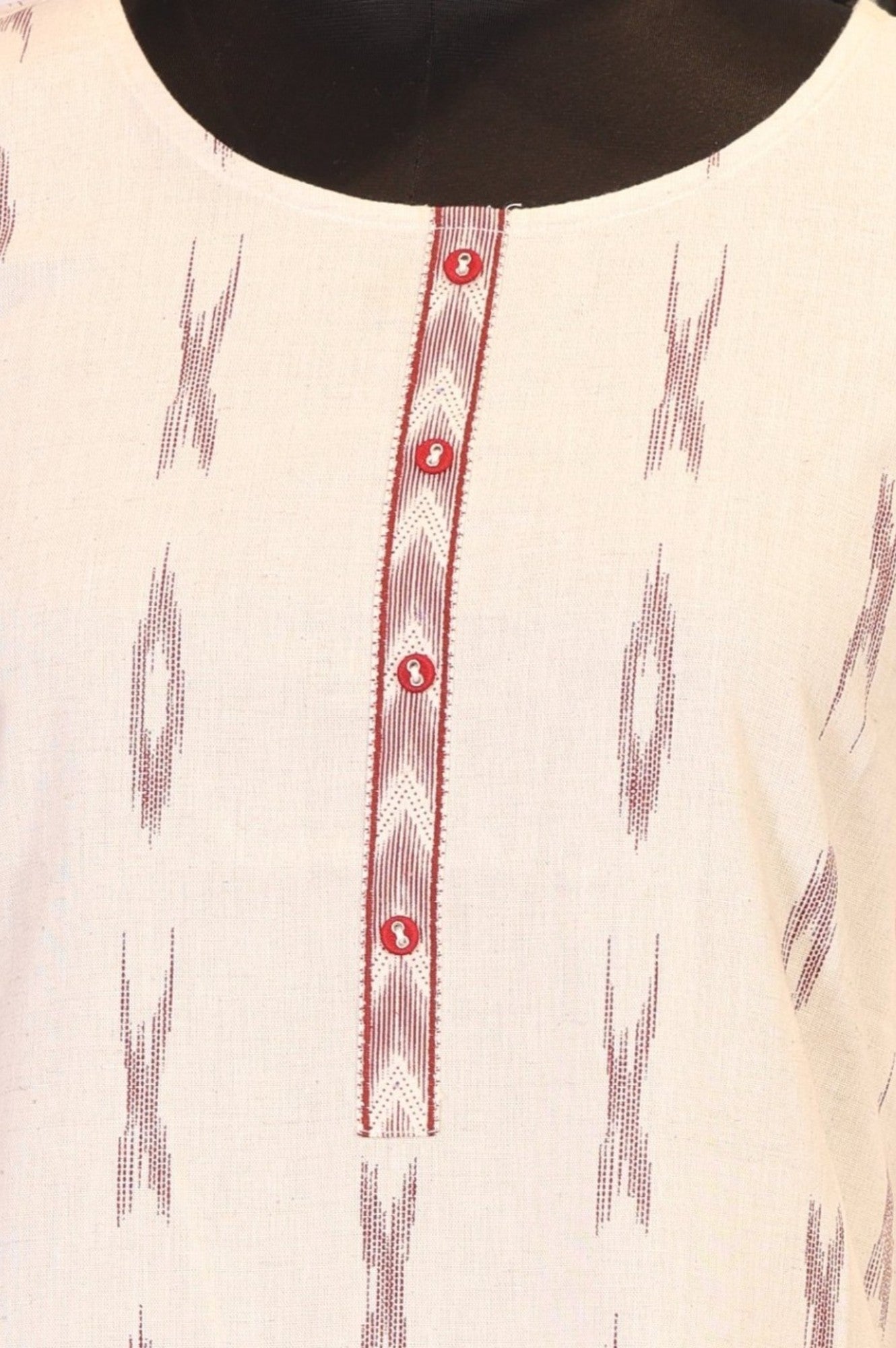 Aurelia ladies western kurti in vibrant fabric, featuring modern design and traditional style, displayed on a hanger.