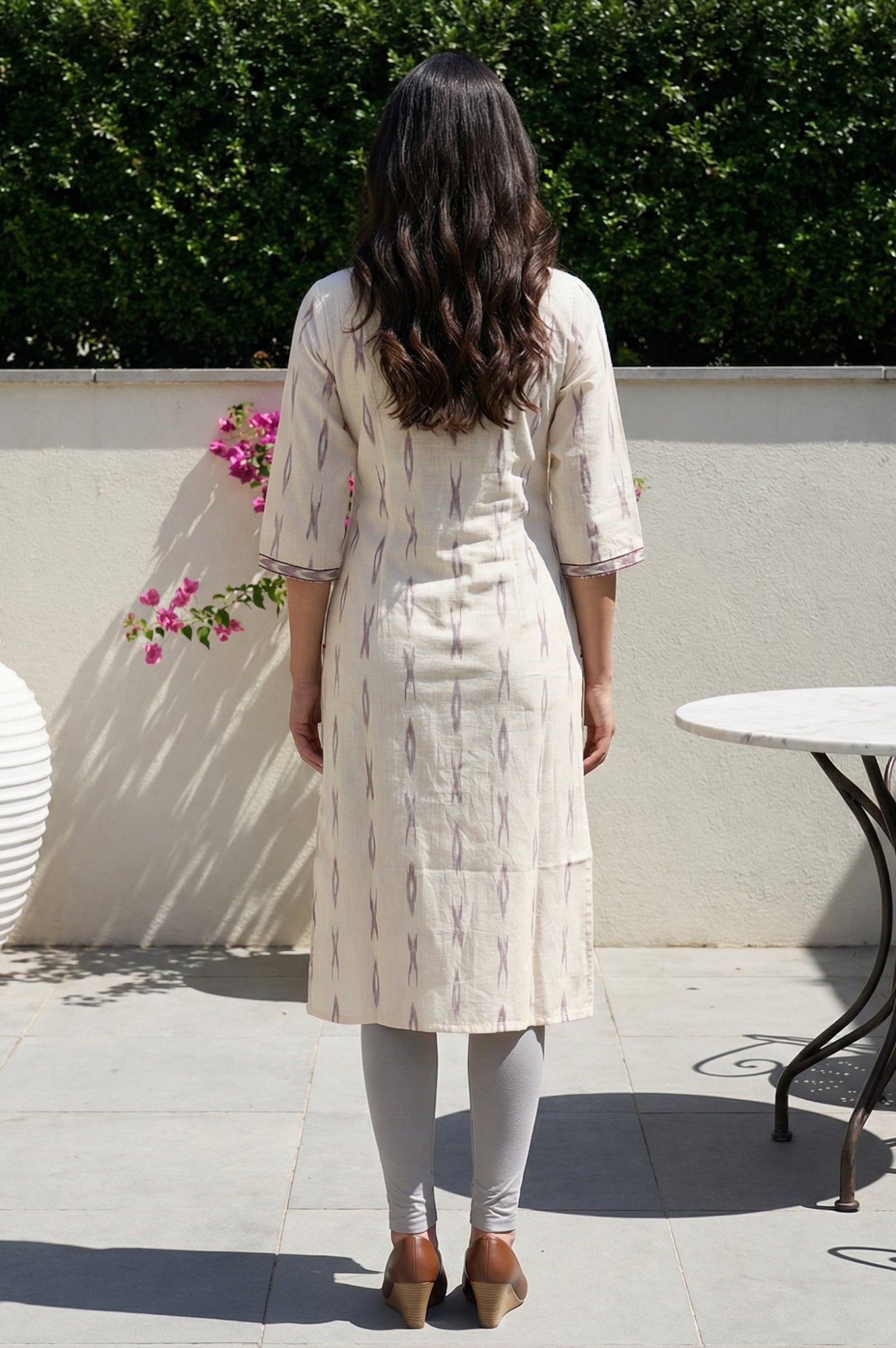 Aurelia ladies Western kurti in vibrant fabric, showcasing a stylish design with intricate patterns and a modern silhouette.