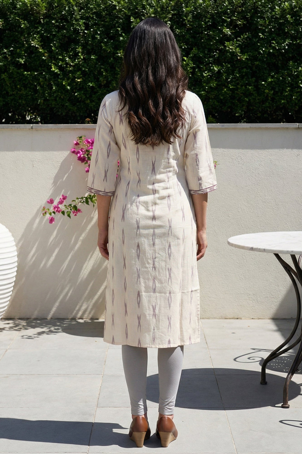Aurelia ladies Western kurti in vibrant fabric, showcasing a stylish design with intricate patterns and a modern silhouette.