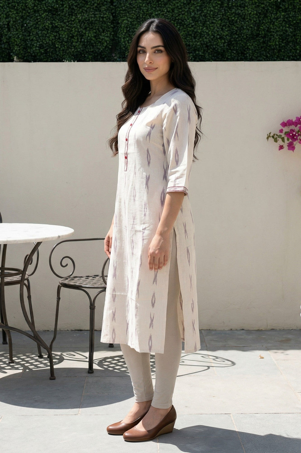 Aurelia ladies Western kurti in vibrant fabric, showcasing intricate design and modern style, perfect for casual or semi-formal wear.