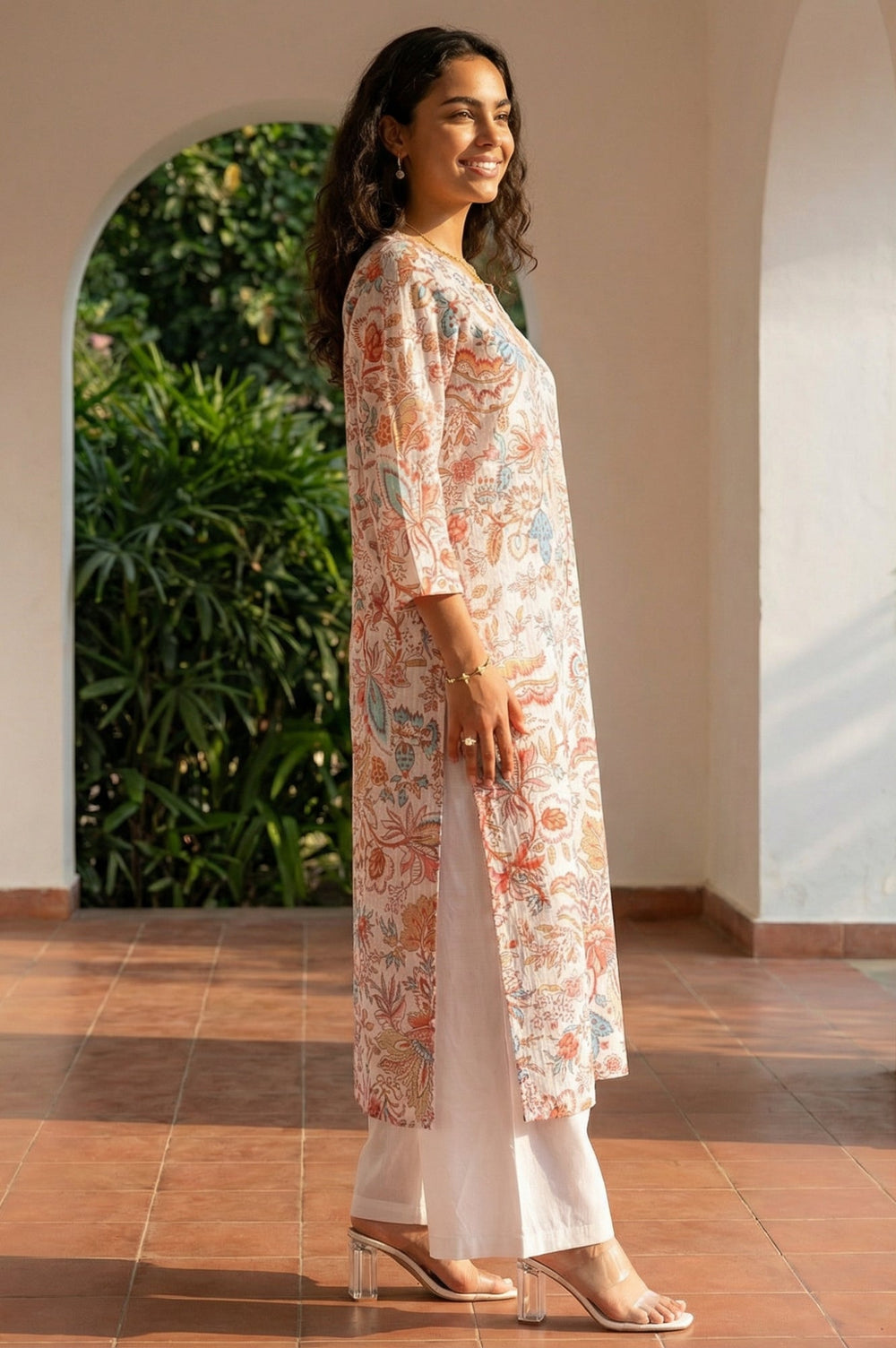 Aurelia ladies Western Kurti in vibrant fabric, stylish design, and comfortable fit, perfect for casual and semi-formal wear.