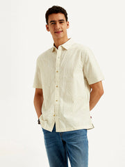 Men'S Abstract Loose Fit Shirt