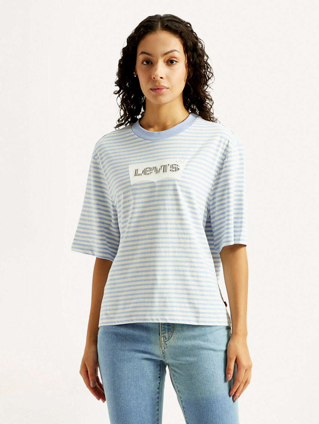 Women'S Striped Relaxed Fit T-Shirt