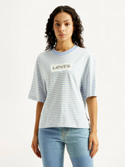 Women'S Striped Relaxed Fit T-Shirt