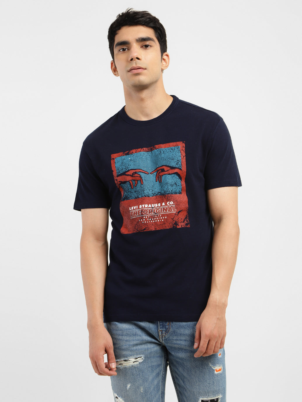 Levis Mens T-Shirt F/S A6490-0008