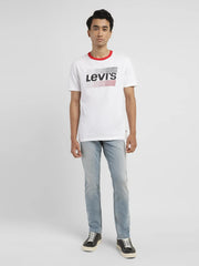 Men'S Brand Logo Slim Fit T-Shirt