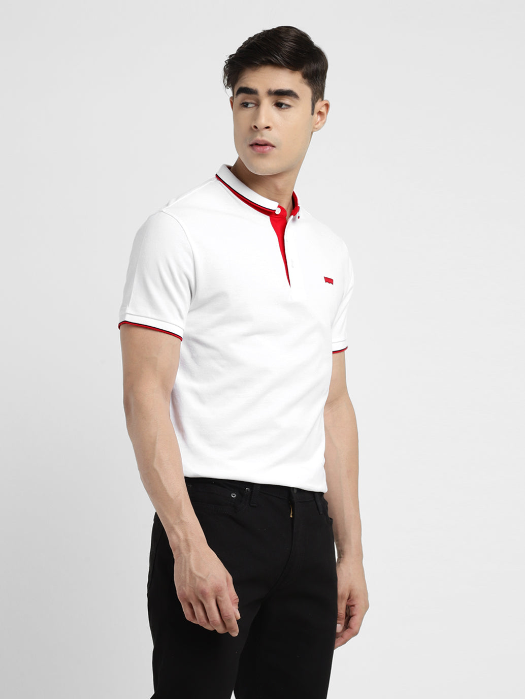 Men'S Solid Polo T-Shirt