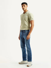 Men's 527 Blue Bootcut Fit Mid Rise Jeans