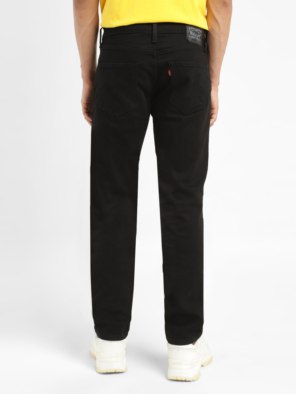 Men'S 511 Black Slim Fit Mid Rise Jeans