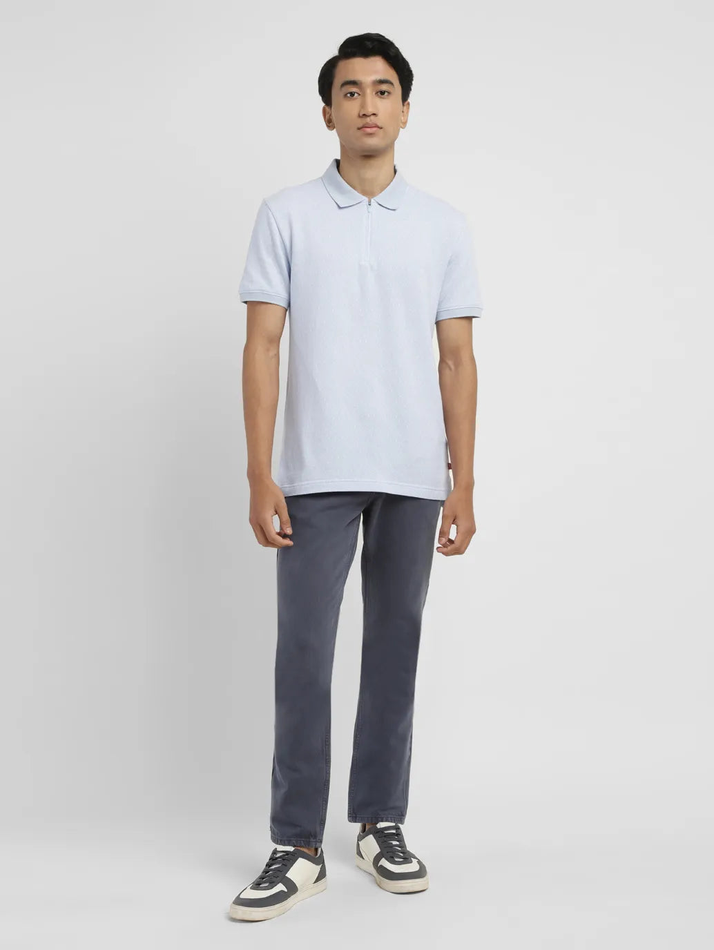Men'S All Over Print Slim Fit Polo T-Shirt