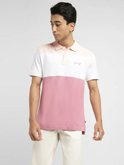 Men'S Colorblock Slim Fit Polo T-Shirt