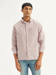 Men'S Solid Slim Fit Shirt