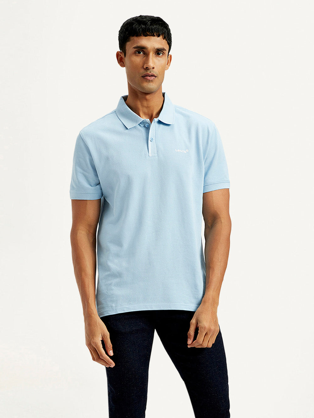 Men'S Solid Slim Fit Polo T-Shirt - Goyalsons ShopMax