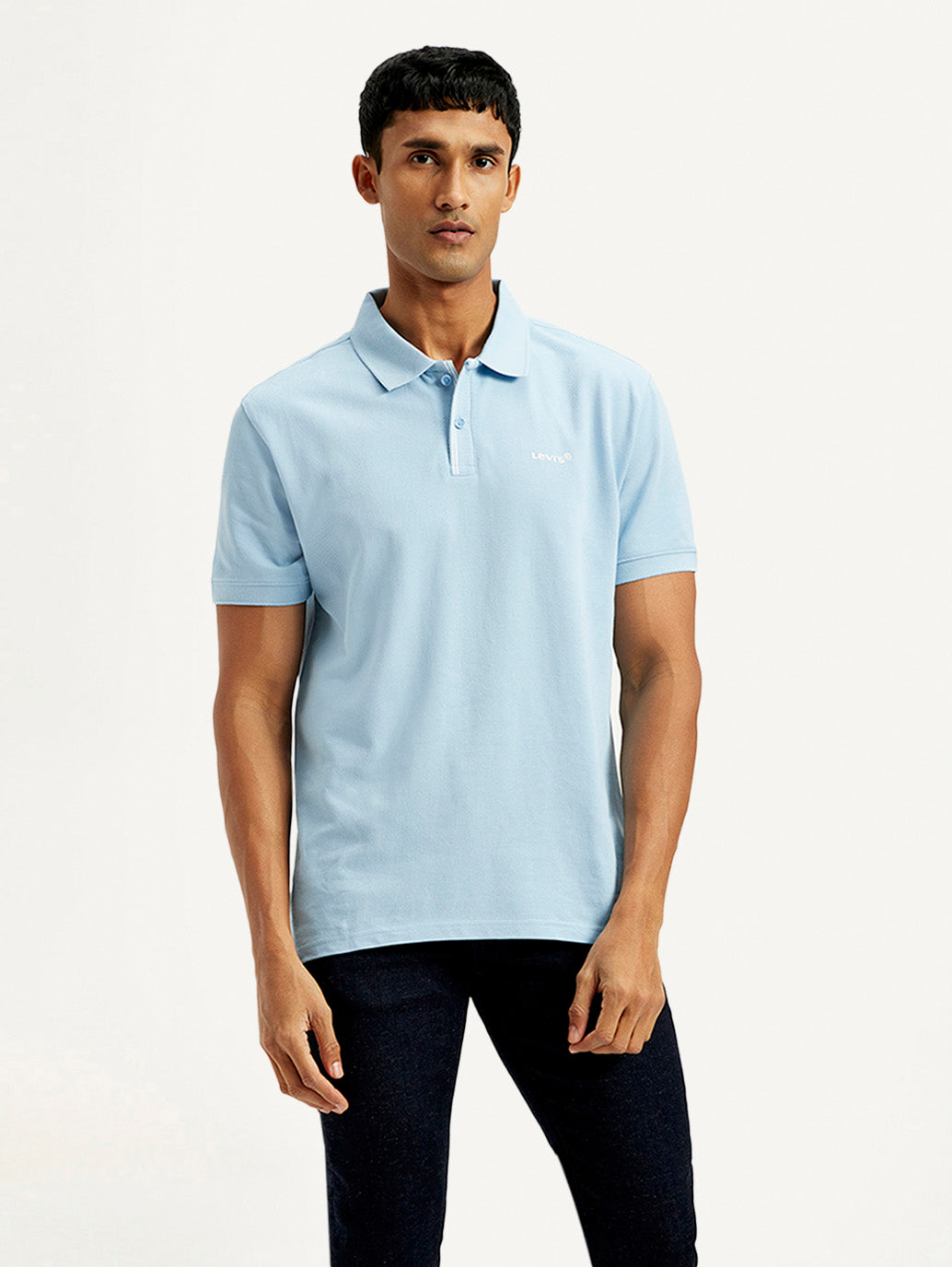 Men'S Solid Slim Fit Polo T-Shirt - Goyalsons ShopMax