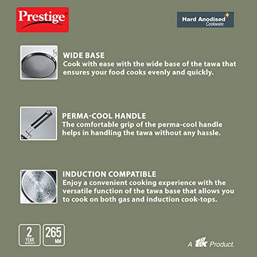 Prestige Household Hard Anodised Tawa Hard Anodise Tawa