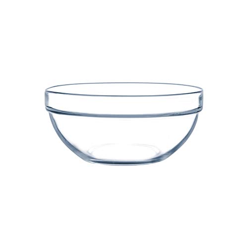 Borosil Glass Bowl - Pack of 6 (Transparent, 36 ml)
