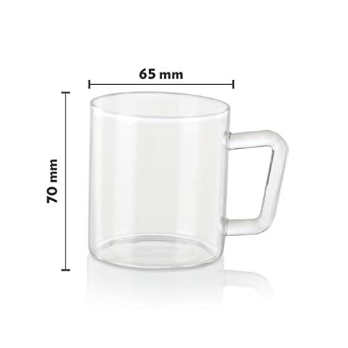 Borosil Microwave Flame Proof Coffee Mug