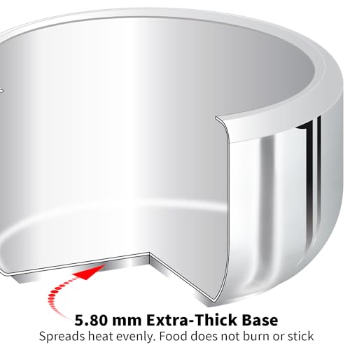 Hawkins 2 Litre Pressure Cooker, Stainless Steel Inner Lid Cooker, Induction Cooker, Silver (HSS20)