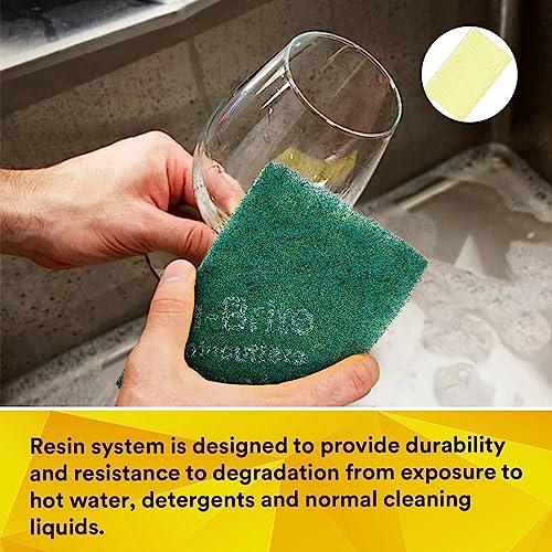 3M Scotch-Brite Professional Medium Duty 2-in-1 Scrub Sponge Pad (7.5x10cm, 2N)