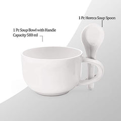 Milton Yummy Melamine Soup Set, White