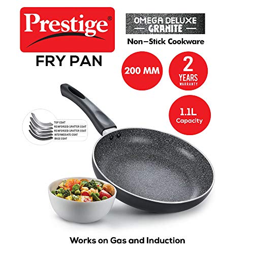 Prestige Household Fry Pan Non Stick Granite Frypan