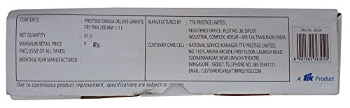 Prestige Household Fry Pan Non Stick Granite Frypan