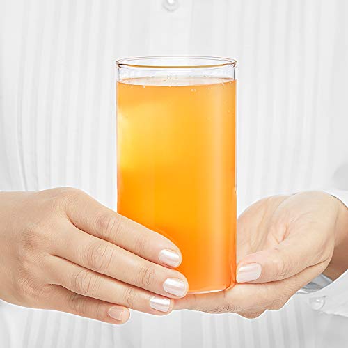 Borosil Vision Plane Glasses Medium 295 ml