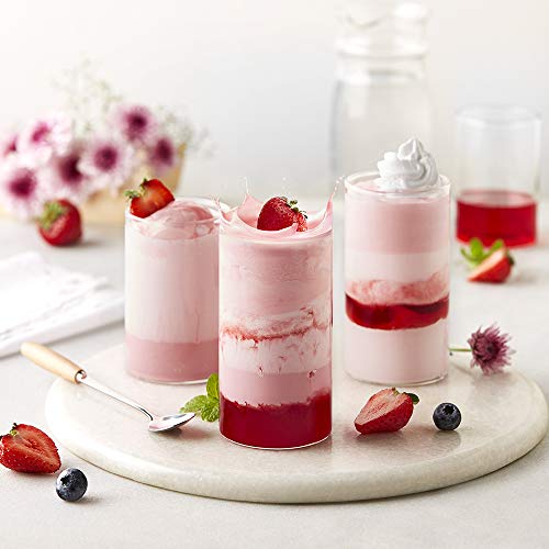 Borosil Vision Plane Glasses Medium 295 ml