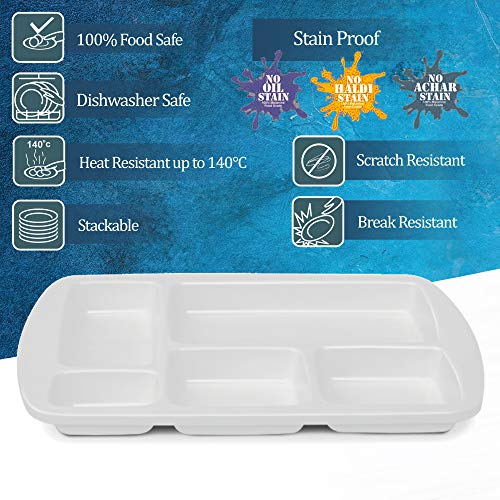 Milton Household Melamine Plate Cuisine Partition