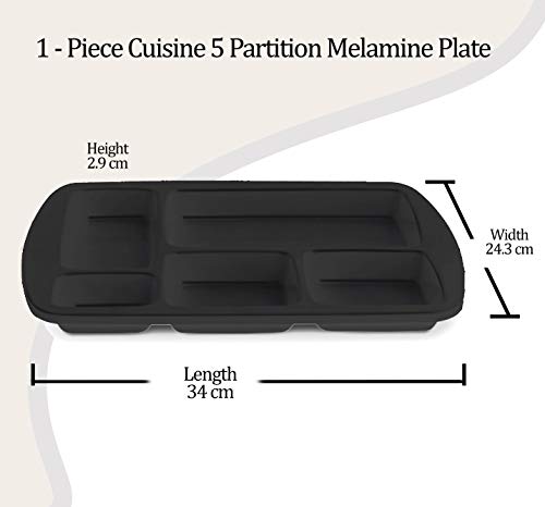 Milton Household Melamine Plate Cuisine Partition
