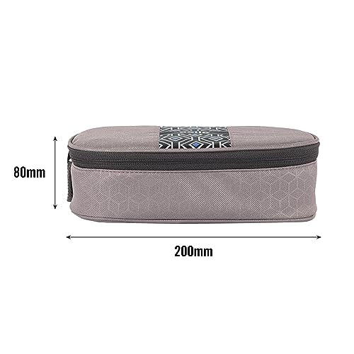 CELLO MF Ultra Lunch Box Set of 2, 640ml, Blue | Lunch Boxes with 4-Sided Click Lock | Tiffin Box with Jacket and Steel Fork & Spoon | Healthy and Portable Meals for Office, School, Outdoor